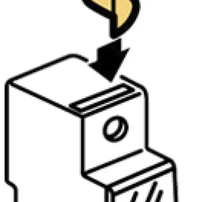 Klemmenabdeckung Plombierbar 4P 