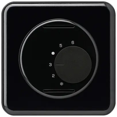 Termostato ambiente INC BASICO nero 24V 