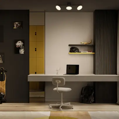 LED-Spot LEDVANCE Decor Moon 16W 840lm 830 580×120×119mm schwarz 3×Spot 