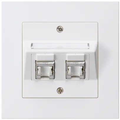 Presa INC kallysto.pro C cat.6 2RJ45/s bianco 