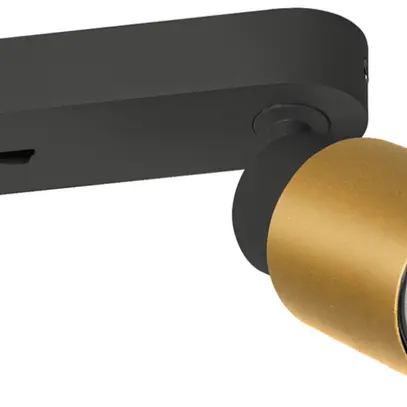 Spot SLV PURI 2.0 Tube CW GU10 1×6W VAR Ø55×150×87mm noir/or 