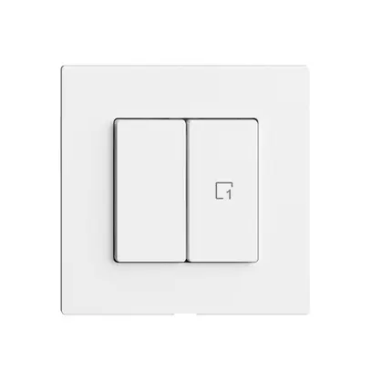 Interruttore 1K/2T scena WLAN Edue Wiser bianco 