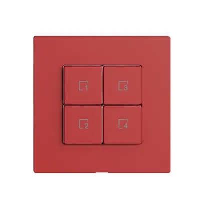 Poussoir scène 4 scènes/4T Edue Wiser berry 