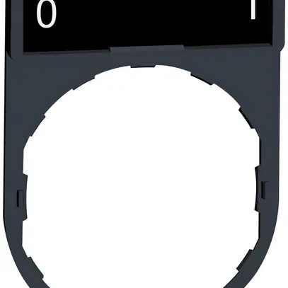 Placchetta Schneider Electric O-I 