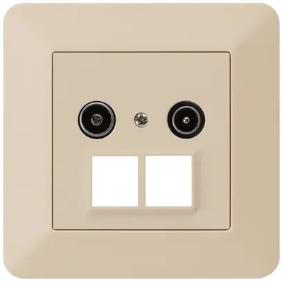 Presa antenna INC R/TV HMS kallysto.trend 19dB beige 