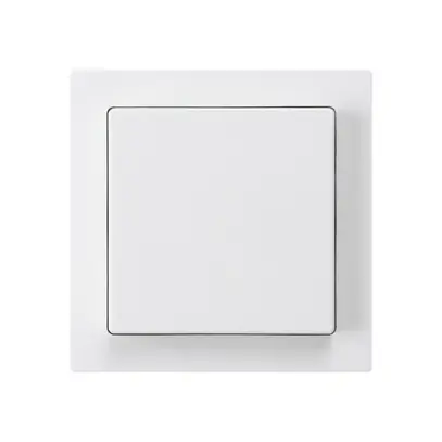 Kit frontale kallysto 60×60 bianco per interruttore/tasto 