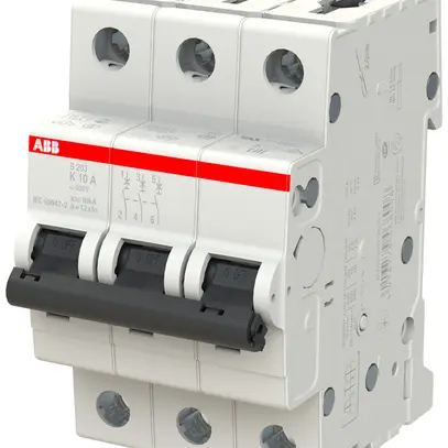 Disjoncteur ABB S203-K10 10A 6kA 