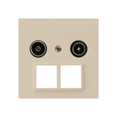 UP-Antennendose R/TV HMS kallysto A 23dB beige 