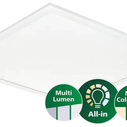 Lampada pannello LED CoreLine UGR 31W 4300lm 830/835/840 IP20/40 620×620 bi 