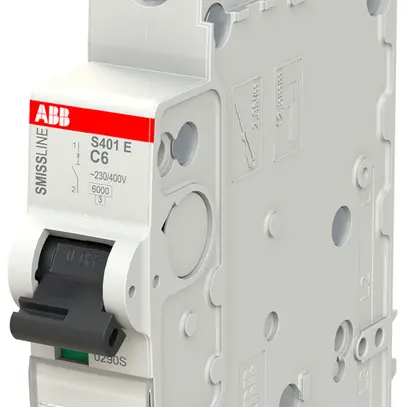Disjoncteur SMISSLINE TP S 1×6A C 6kA 