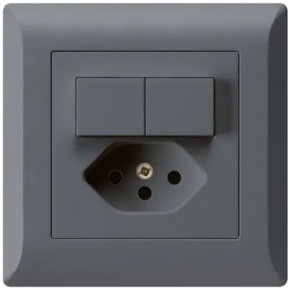 Combinaison ENC 1/3+3/1P+T13 anthracite kallysto.line 