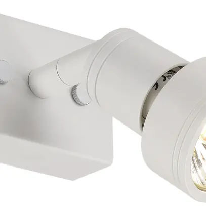 Plafoniera SLV PURI, GU10 50W con anello deco IP20 bianco 