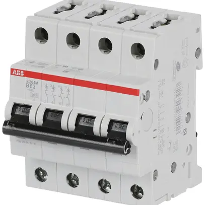Disjoncteur ABB S204M-B63 63A B 10kA 