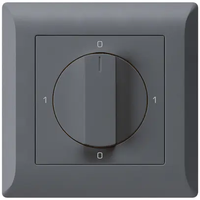 Interrupteur rotatif ENC kallysto.line 0/1L anthracite avec manette 