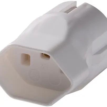 Fiche d'adaptation Schuko/T23 blanc 