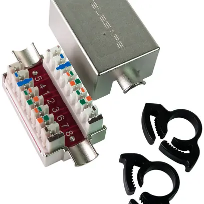 Box di giunzione cat.6 STP zincato, schermato 