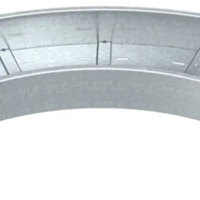 Gomito 90° Bettermann 110×300mm zincata 