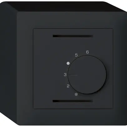 Termostato ambiente AP kallysto nero 24V 