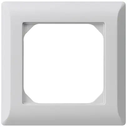 Cadre de recouvrement ENC kallysto.line 1×1 gris clair 92×92mm 