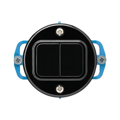 Insert pour interrupteur ENC basico 1/1L noir 