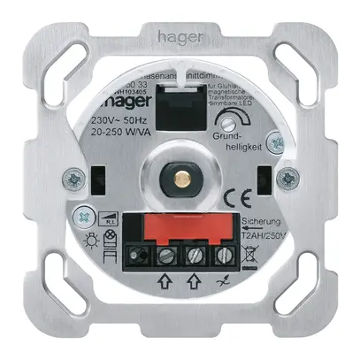 Intérieur variateur universel Hager coupure de phase ascendante plaque d.fix.LED 