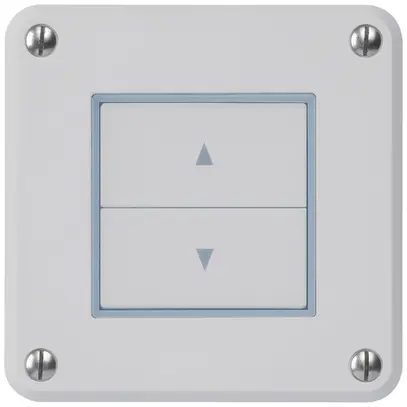 Contact pour stores ENC robusto IP55 gris avec 2 touches de fonction 