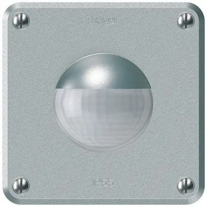 Détecteur de mouvement ENC Hager robusto IP55 C 3 fils aluminium 