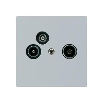 Prise pour antenne ENC R/TV-Données kallysto B 2GHz 4dB gris clair 