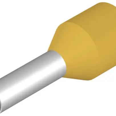 Embout de câble Weidmüller H isolé 6mm² 12mm jaune sac multiple 