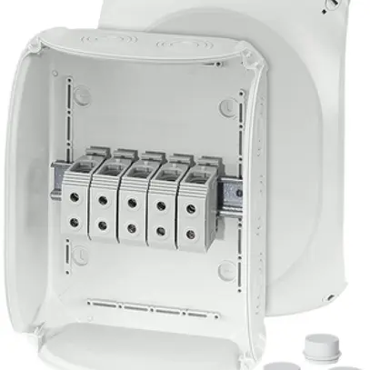 AP-Abzweigdose Hensel DK 3535 Klemme 5×35mm², grau 