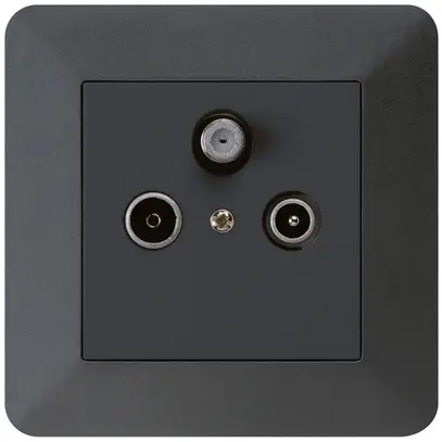 Presa antenna INC kallysto.trend R/TV/SAT nero 