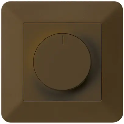 UP-Drehdimmer Nebenstelle Hager kallysto.trend braun 