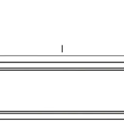 Lampada lineare LED LINEAR LDV Slim 500, PIR 