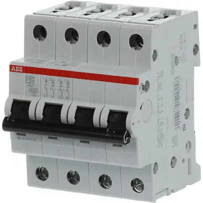Disjoncteur ABB S204-C20 20A C 6kA 