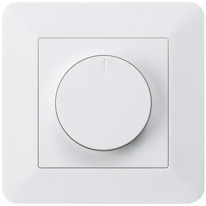 Variateur rotatif station secondaire ENC Hager kallysto.trend blanc 