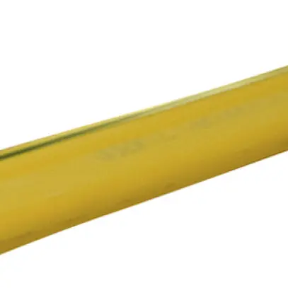 Câble plat Woertz Technofil 5×2.5 mm² sans halogène jaune avec bande noire B2ca Une longueur