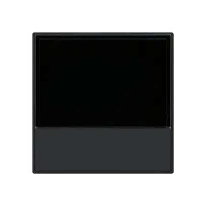 Termostato ambiente INC kallysto A KNX s/e-link con tasti nero 