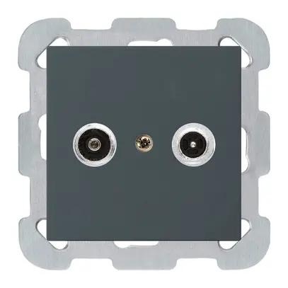 Prise antenne ENC kallysto R/TV montage B 14dB 2GHz anthracite 