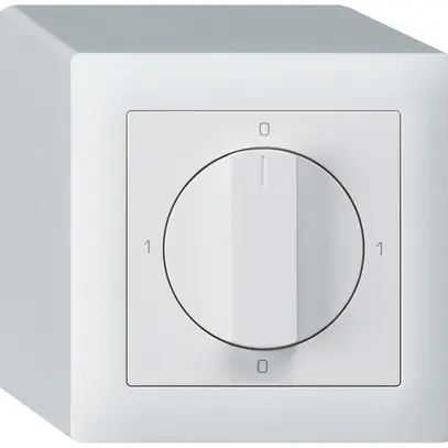 Interrupteur rotatif AP kallysto 2/1L blanc 0-A-0-H avec manette 