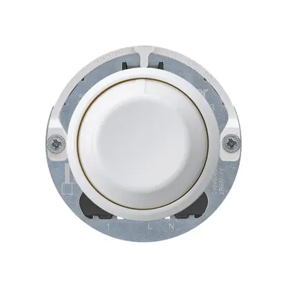 Varialuce rotativo stazione secondaria Hager basico bianco 