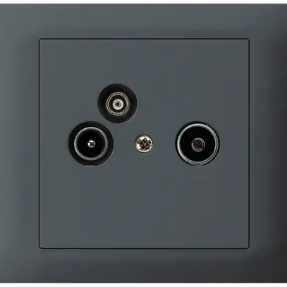 Presa antenna INS TV-R-dati kallysto 19dB antracite 