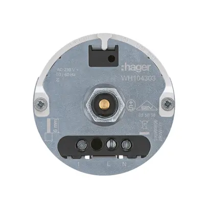 Inserto per variatore rotativo stazione secondaria Hager 