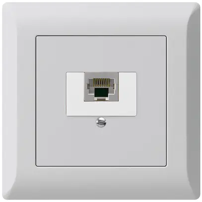 Scatola INC kallysto.line 1×RJ45s grigio chiaro 