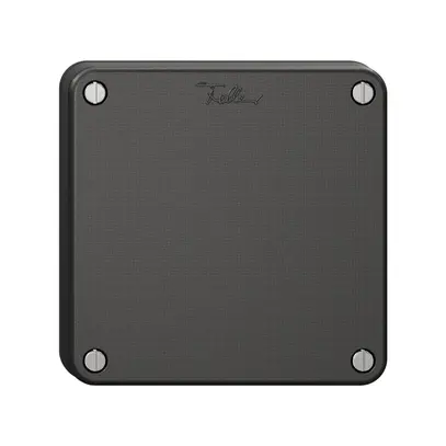 Plaque d'obturation NEVO N.CO  profondeur 3 mm, noir 