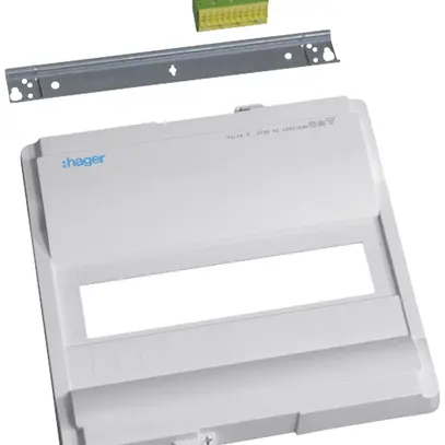 Kit de montage Hager volta sans cadre/porte 1-rangée 