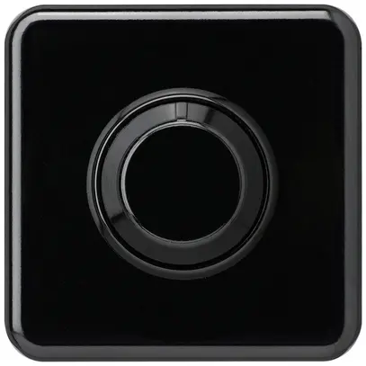 Kit frontal basico pour variateur noir 86×86mm 