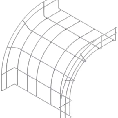Coude vertical extérieur Lanz L 600mm 