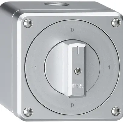 Interrupteur rotatif AP robusto IP55 schéma 0/1P aluminium 