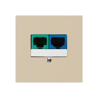 Scatola INC DSL kallysto 2×RJ45 beige 