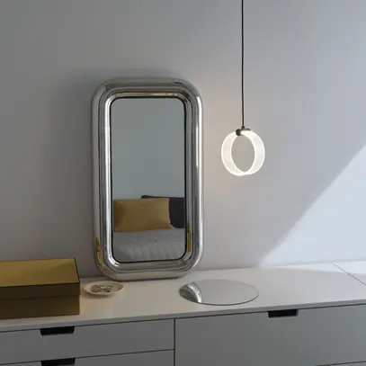 LED-Pendelleuchte LEDVANCE Decor Circle 8W 370lm 865 Ø160mm schwarz 